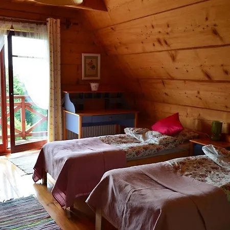 Goralska Ostoja - Tradycyjny, Drewniany Dom Na Kudlaczach, Duzy Ogrod, Piekna Panorama, Sauna, Jacuzzi * Pcim